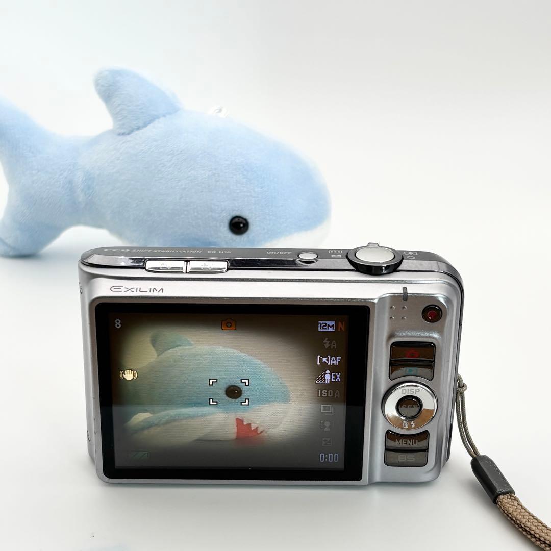 動作確認済み✨ CASIO EXILIM EX-H10 シルバー