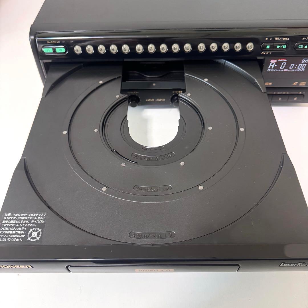 パイオニア CD LDプレーヤ Pioneer CLD-K8V 動作確認済　美品