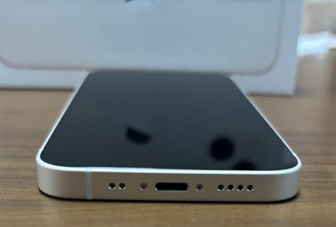 iPhone13mini 128GB 白 バッテリー91% iFace付 美品