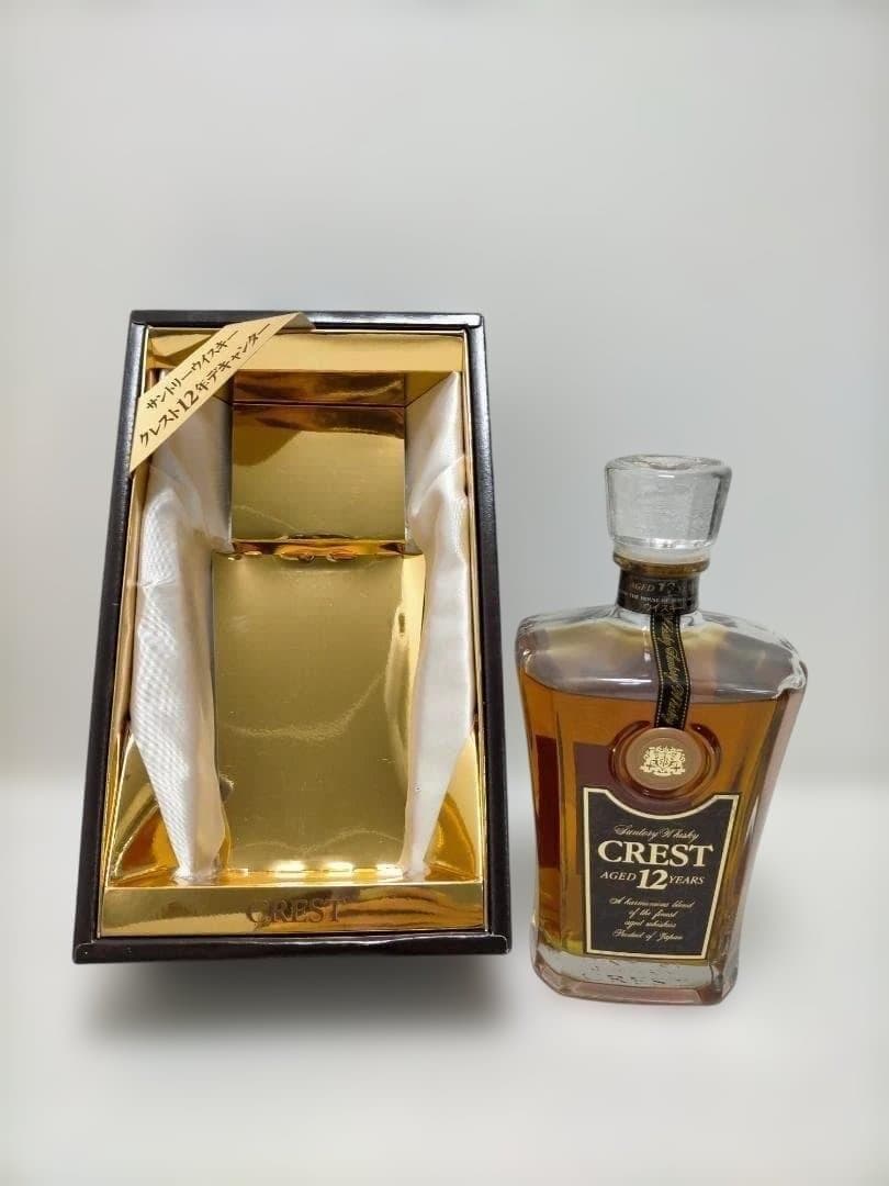 【未開栓】 Suntory CREST 12年 ウイスキー 　250812-12
