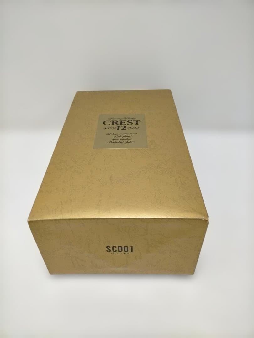【未開栓】 Suntory CREST 12年 ウイスキー 　250812-12
