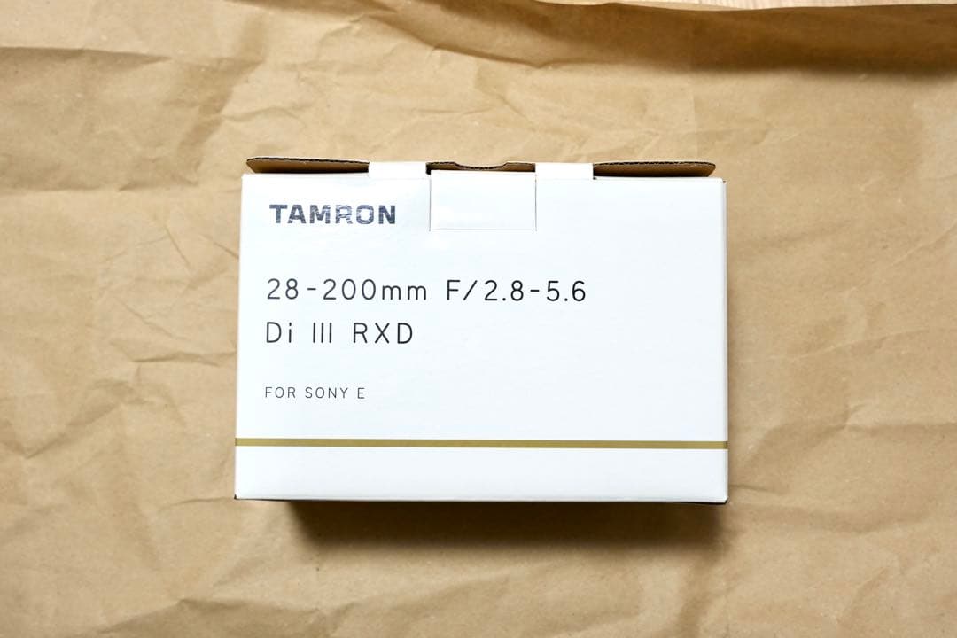 TAMRON 28-200mm F/2.8-5.6 Di III RXD ソニー