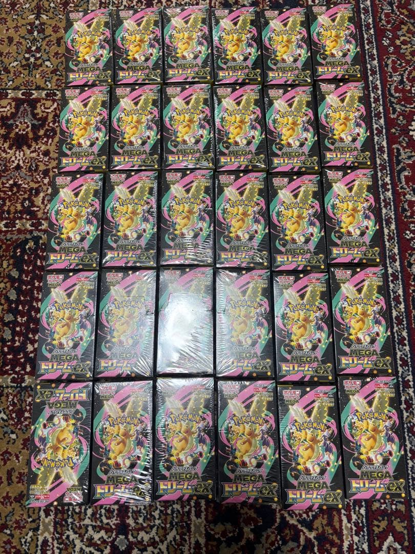 ポケモンカードゲーム MEGAドリームex 30box シュリンク付き