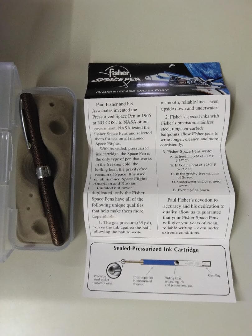 X-750　fisher space pen