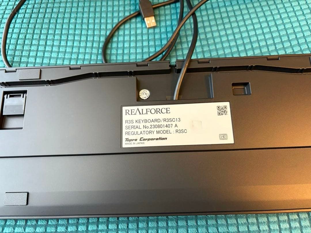 REALFORCE R3SC13 キーボード 本体のみ【分解清掃済】