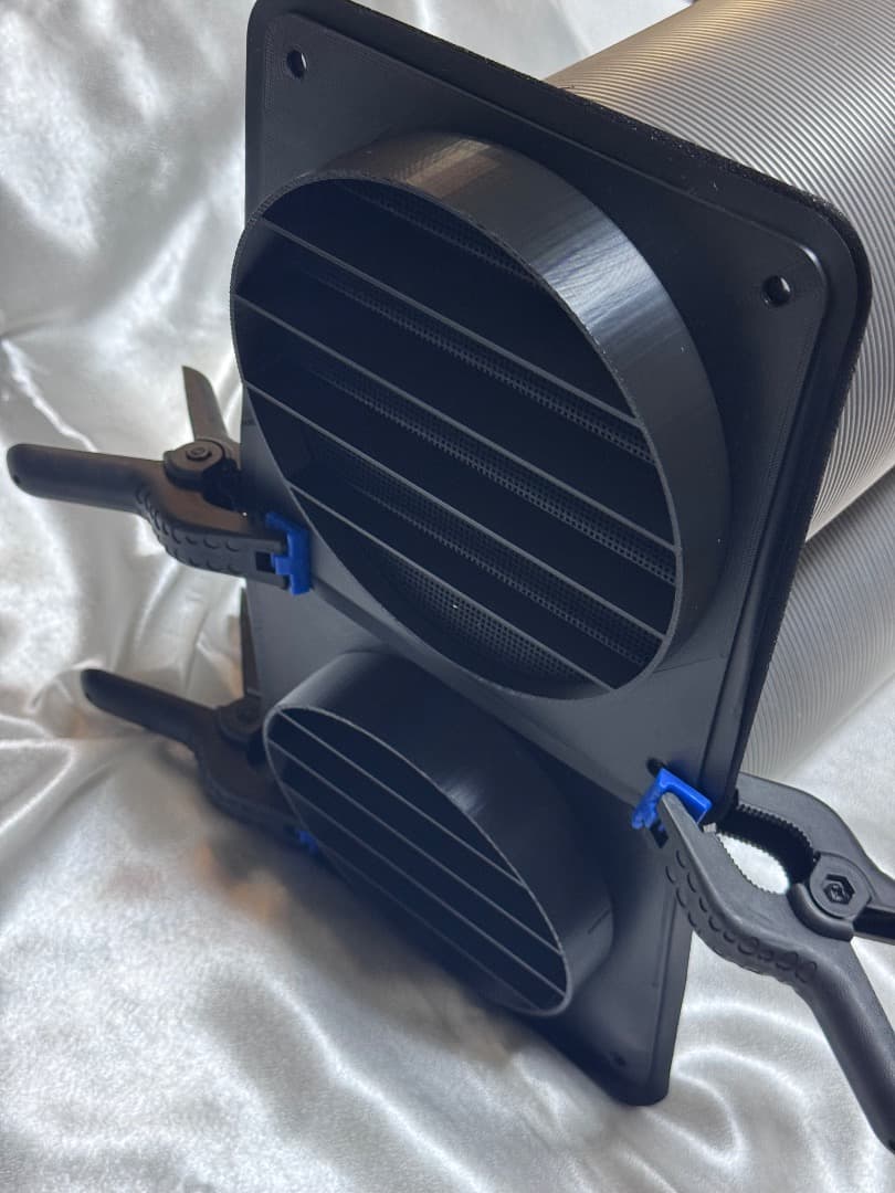 エコフローEcoFlow WAVE2専用ダクト取付用パーツセット 汎用