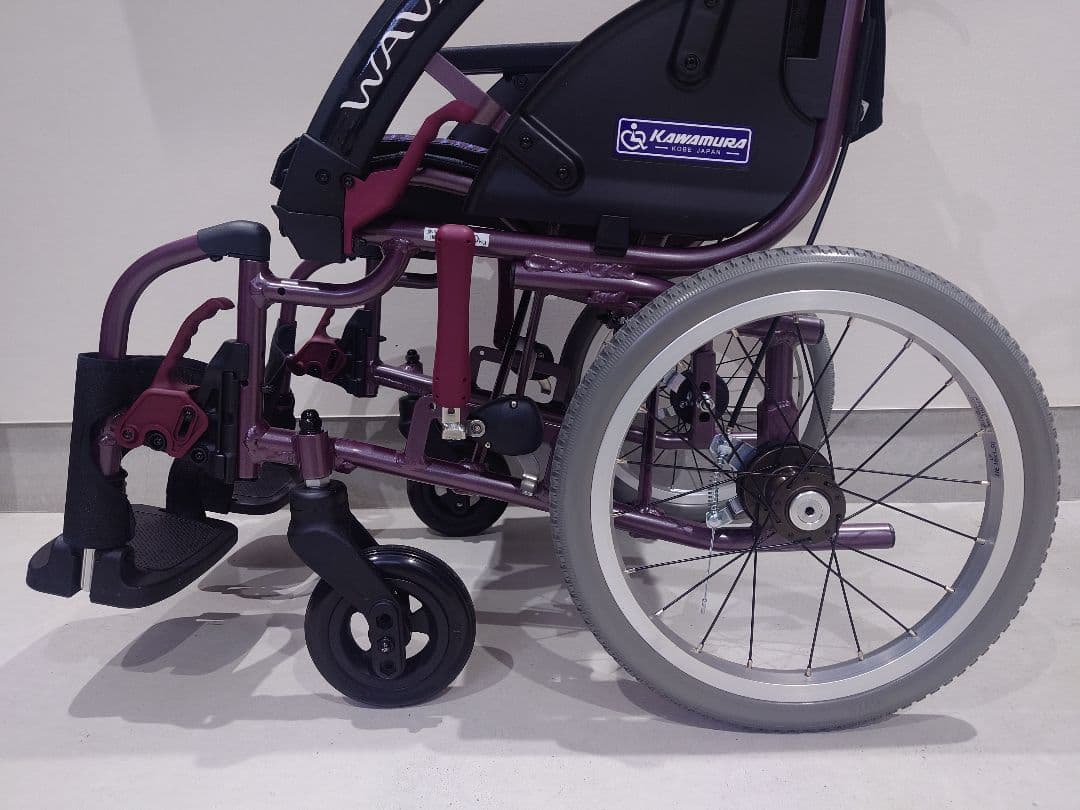 車椅子 介助用 多機能 カワムラサイクルWAVITRoo WARP16-42-H