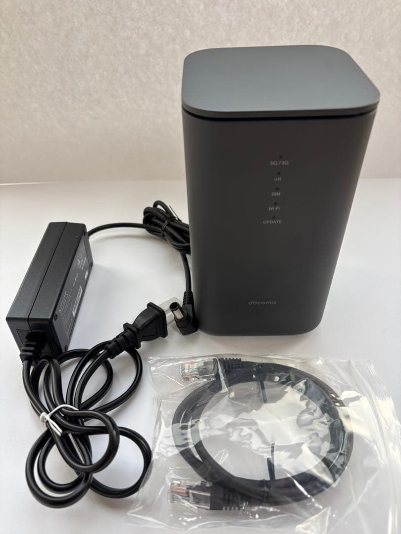  5G HR02｜ドコモ ホームルーター｜工事不要 Wi-Fi」