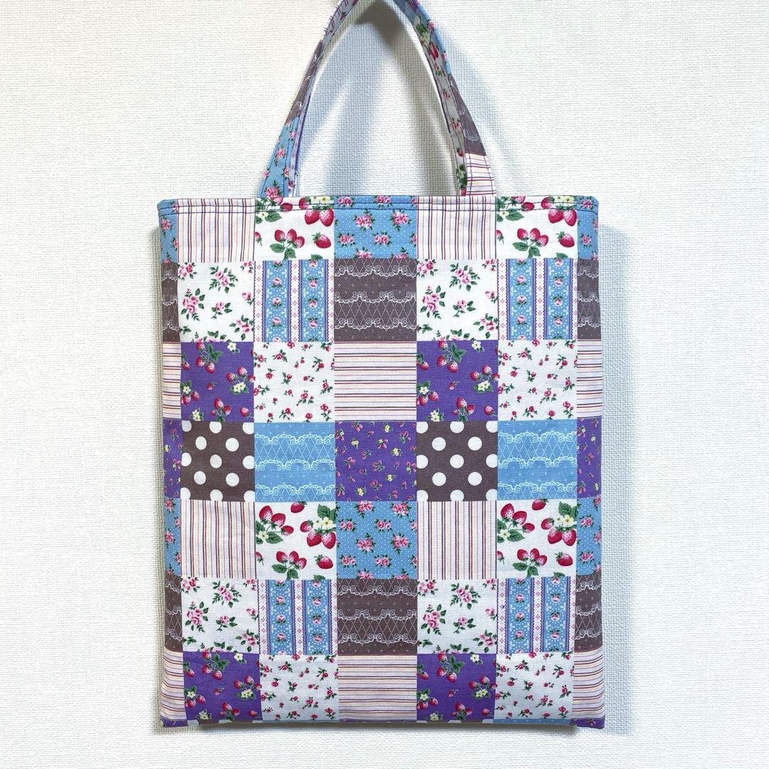 ＊彩羽＊　A4トートバッグ　ハンドメイド