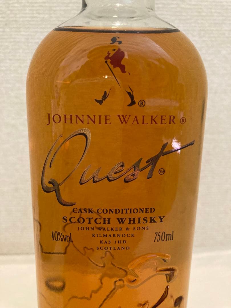 スコッチウイスキーオールドボトル JOHNNIE WALKER Quest