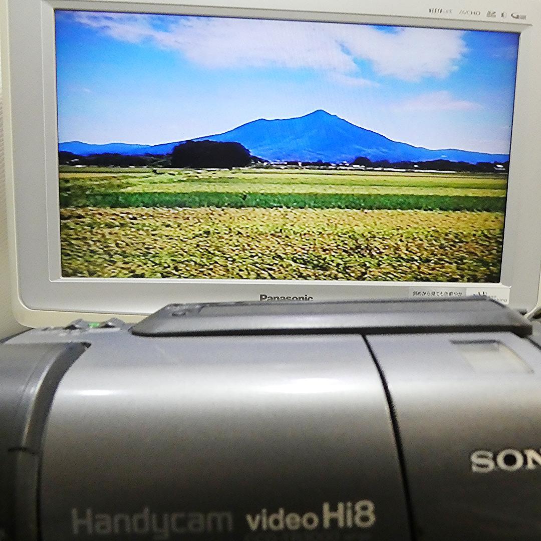 ソニーCCD-TR3000動作良好 VideoHi8ビデオカメラ　DVD化に最適