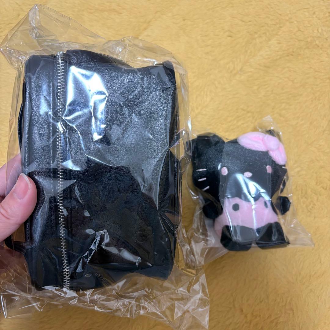 wakemake×ハローキティ　Qoo10限定セット+ぬいぐるみキーリング付き