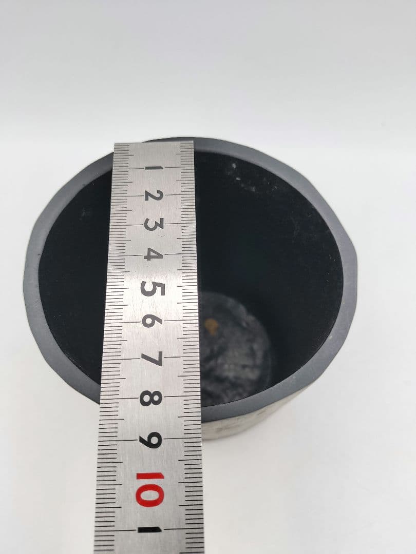 c918 竹花入 さざえ 白竹 手付 紙箱 茶道具 古物