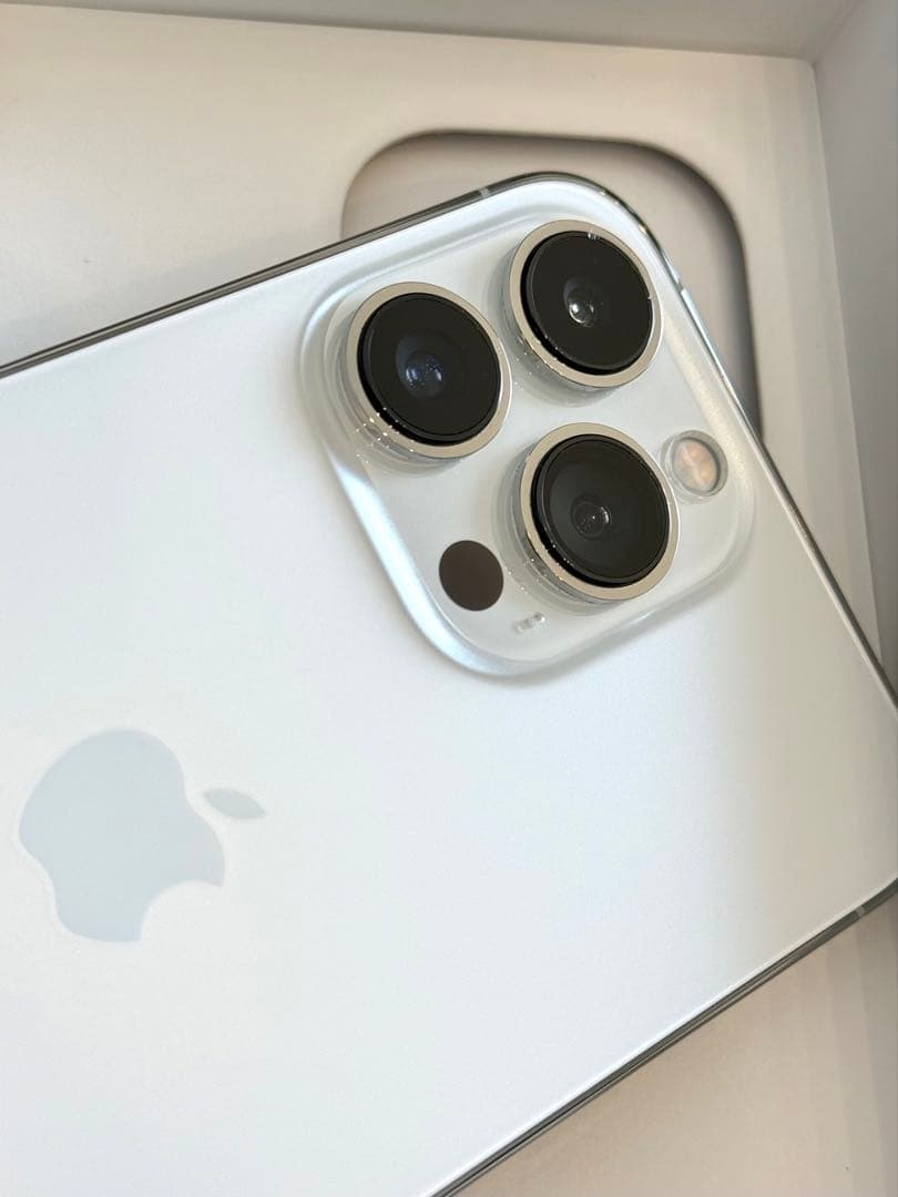 【液晶ヒビあり】Apple iPhone13Pro 本体のみ シルバー256GB