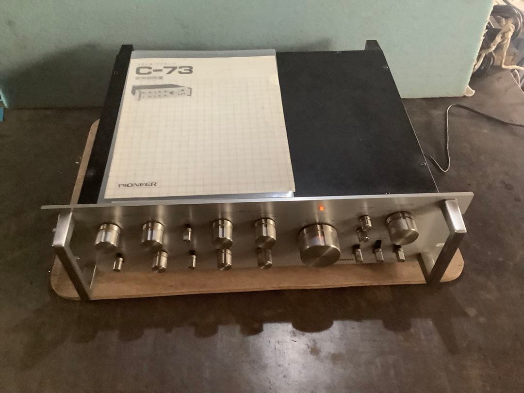 PIONEER ステレオプリアンプ　C-73