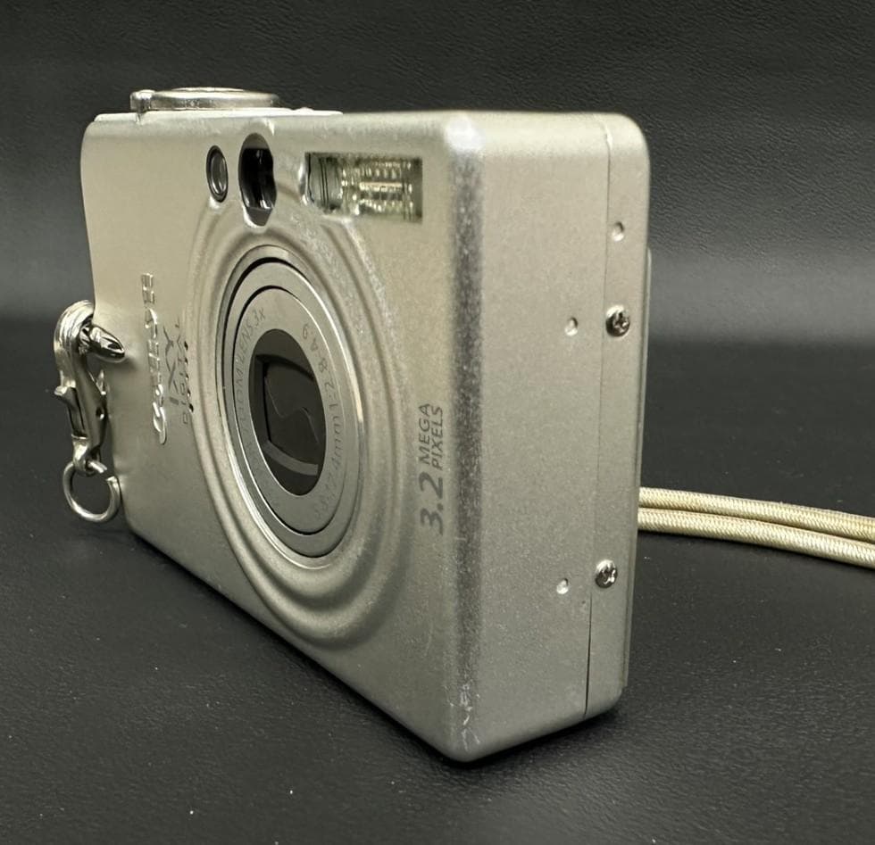 【動作確認済】Canon IXY DIGITAL 40 シルバー レトロコンデジ