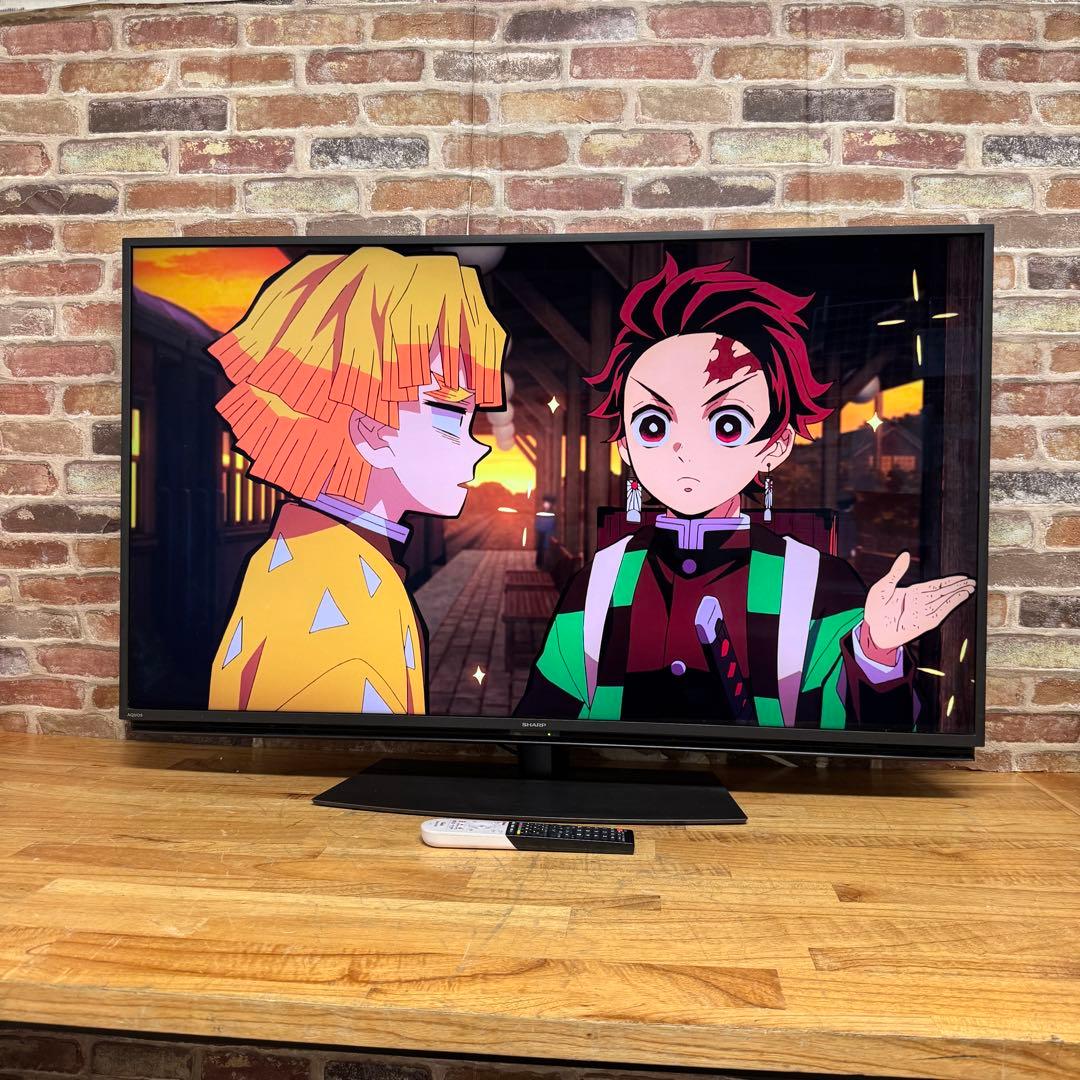 シャープ 50V型 4K 液晶テレビ AQUOS 4T-C50BL1 動画アプリ