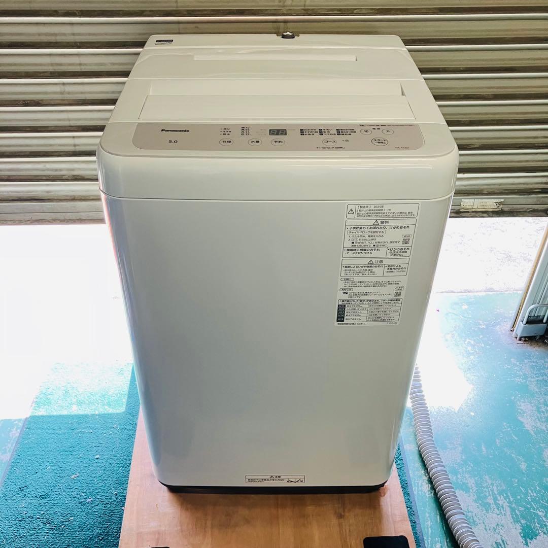 4r2. Panasonic 5.0kg 洗濯機 NA-F5B3 2025年製