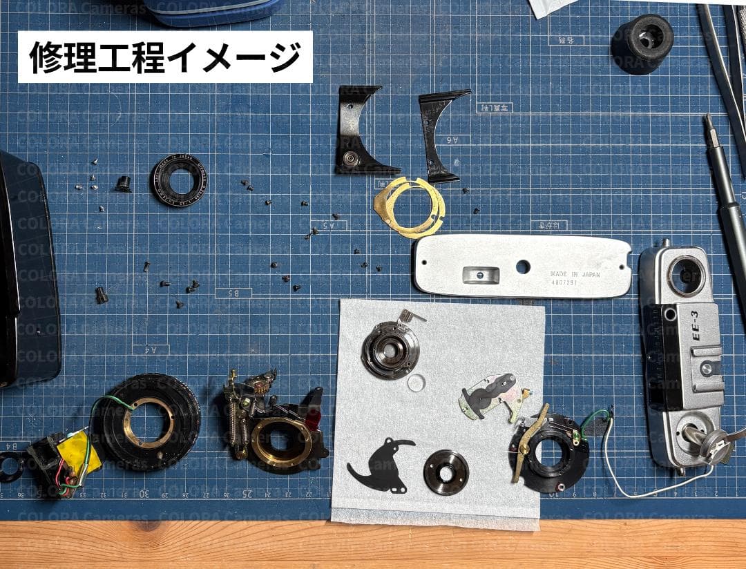 OLYMPUS PEN EE-3 ターコイズブルー【整備済完動品】