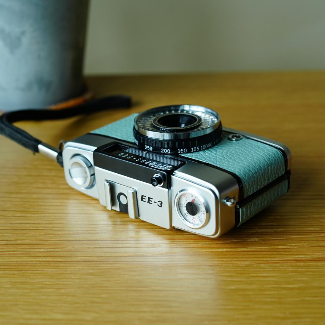 OLYMPUS PEN EE-3 ターコイズブルー【整備済完動品】