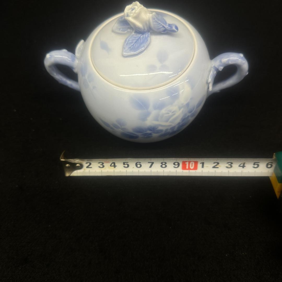 希少！　深川製磁　ティーポット1客　シュガーポット1客 水差し1客