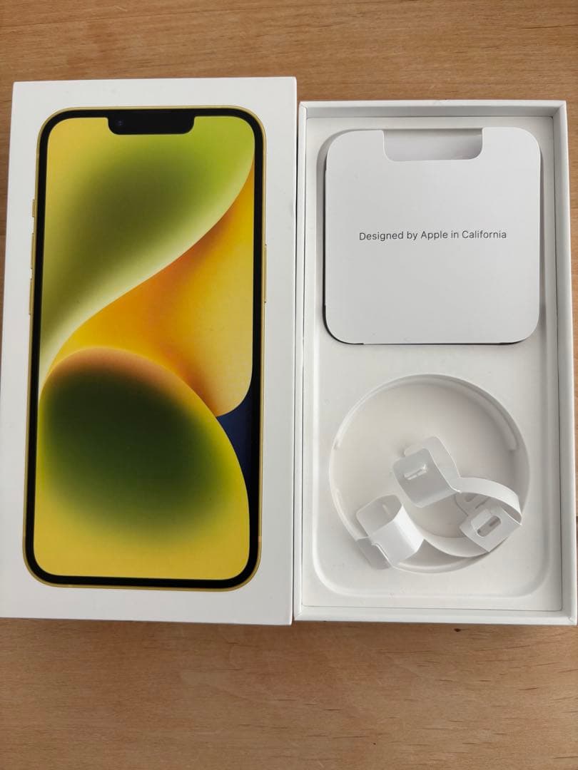 Apple iPhone 14、128GB、SIMフリー、イエロー
