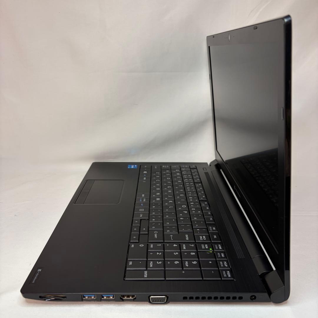 準美品 dynabook B65 第11世代 i5 15.6型 DVD オフィス