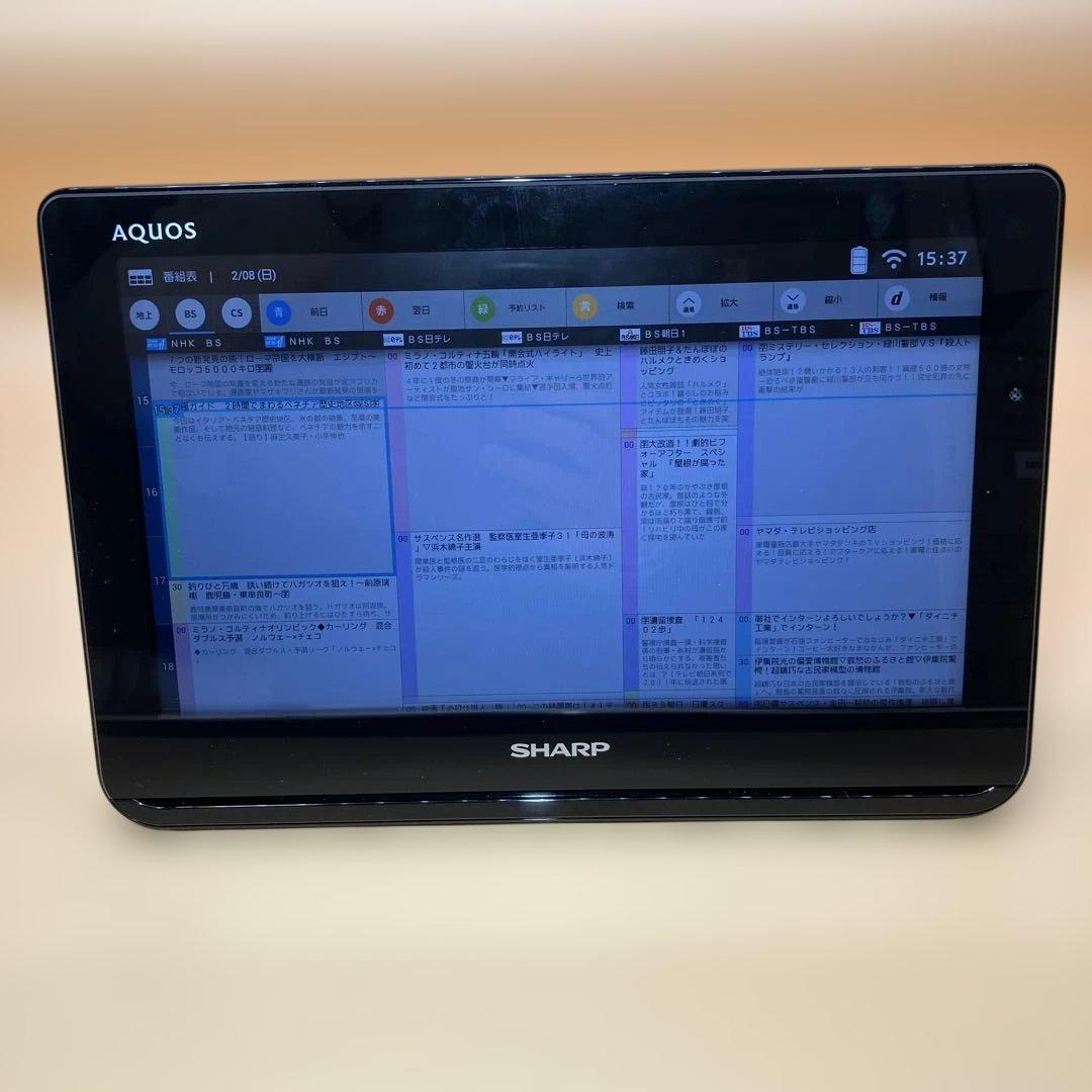 【美品】【即購入OK】SHARP AQUOS 2T-C12AFポータブルテレビ