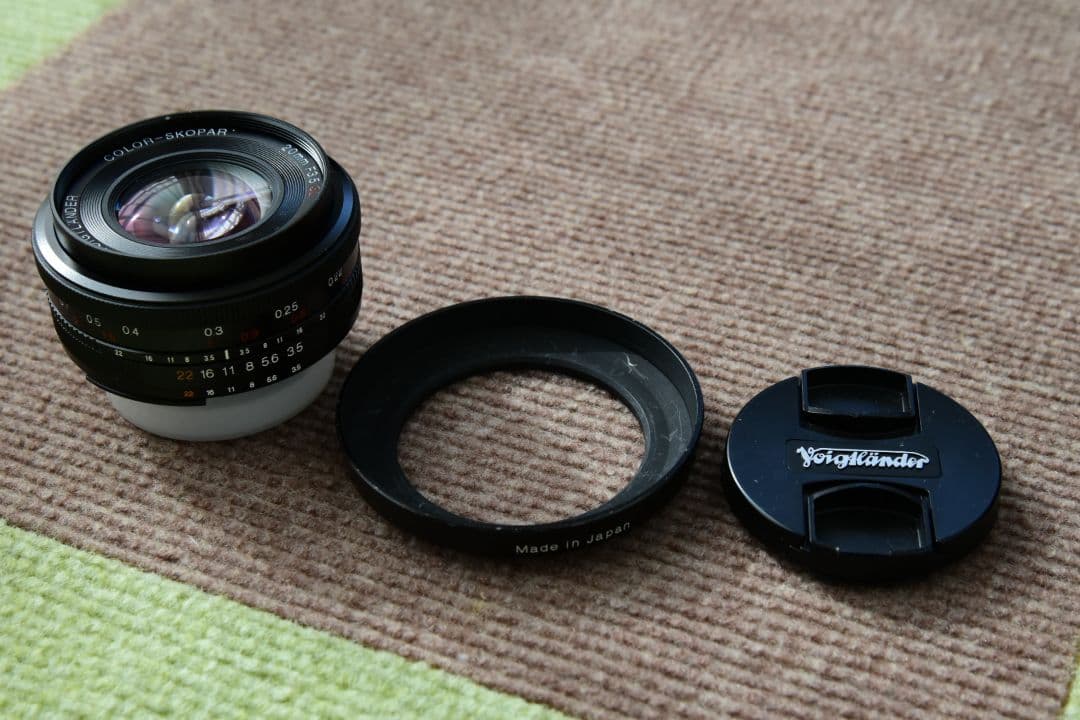 フォクトレンダー　カラースコパー　20mm f3.5 ニコンFマウントレンズ