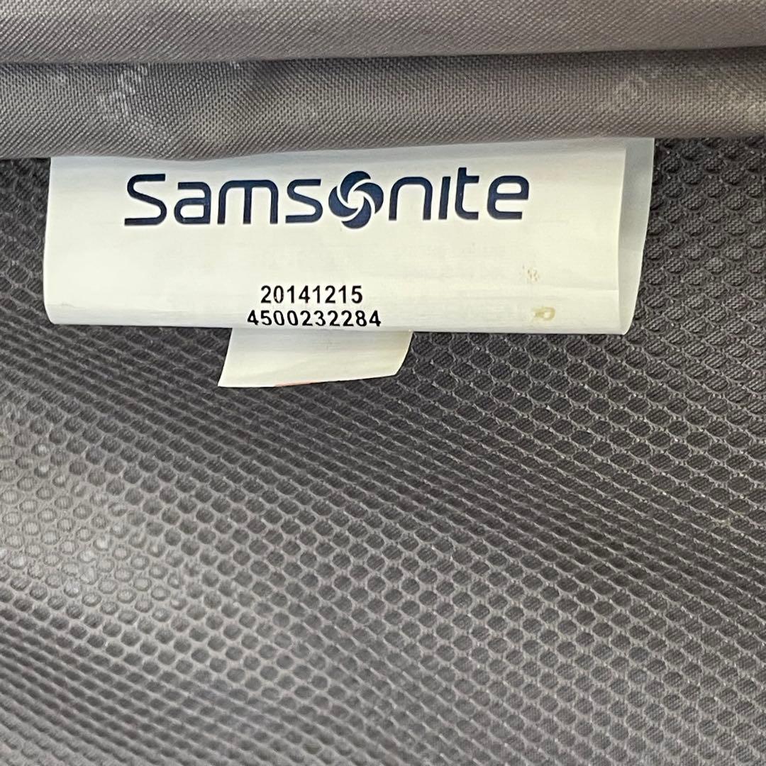 Samsonite 機内用 持ち込み 4輪 スーツ キャリーケース シルバー