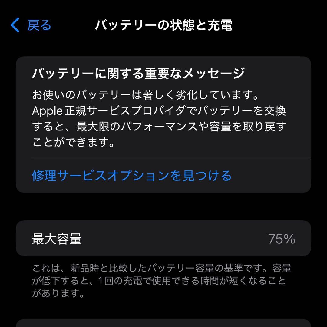 ⭐️iPhone 11 Pro Max 256GB SIMフリー バッテリー75%