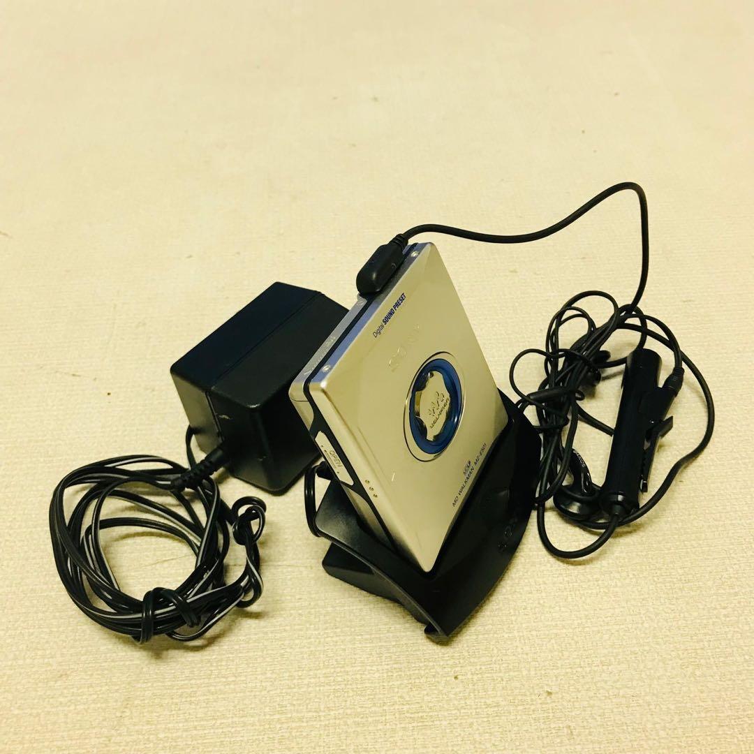 SONY MZ-E501 シルバー MDウォークマン ポータブルMDプレーヤー