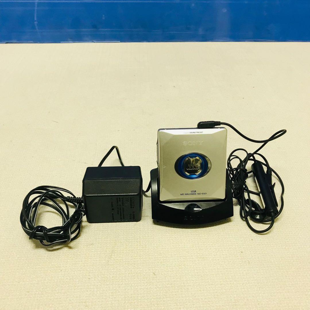 SONY MZ-E501 シルバー MDウォークマン ポータブルMDプレーヤー