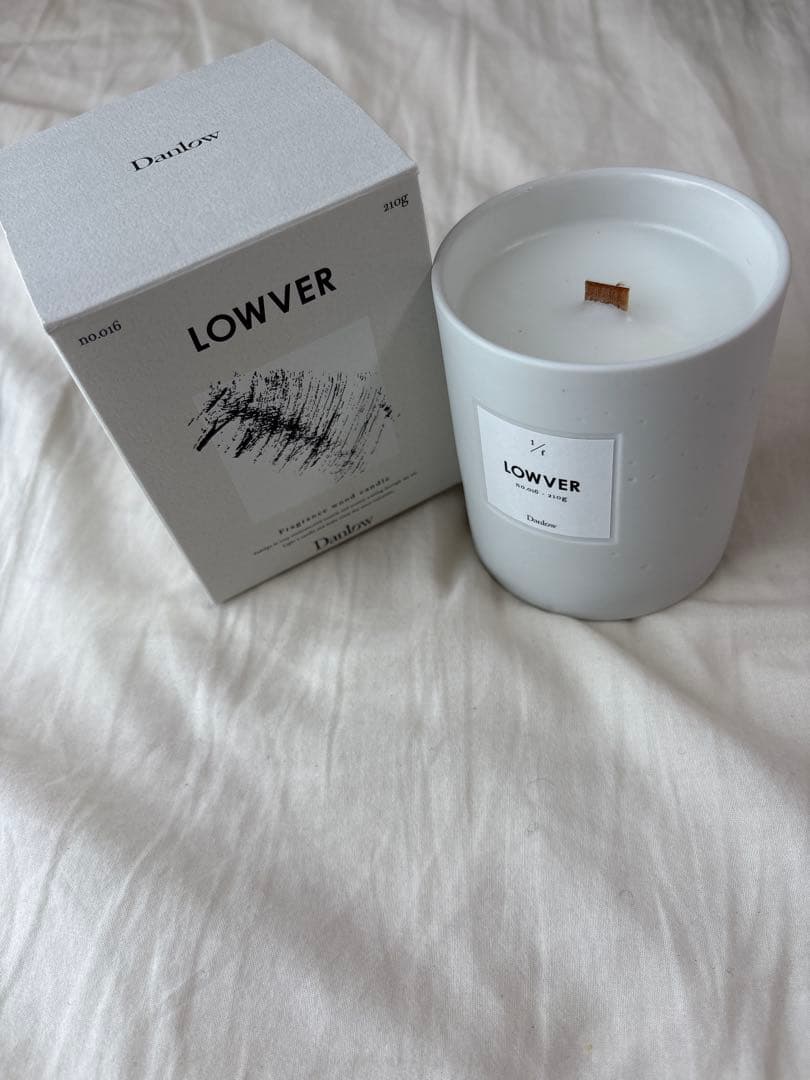 ダンロウ Danlow LOWVER フレグランス キャンドル 240g