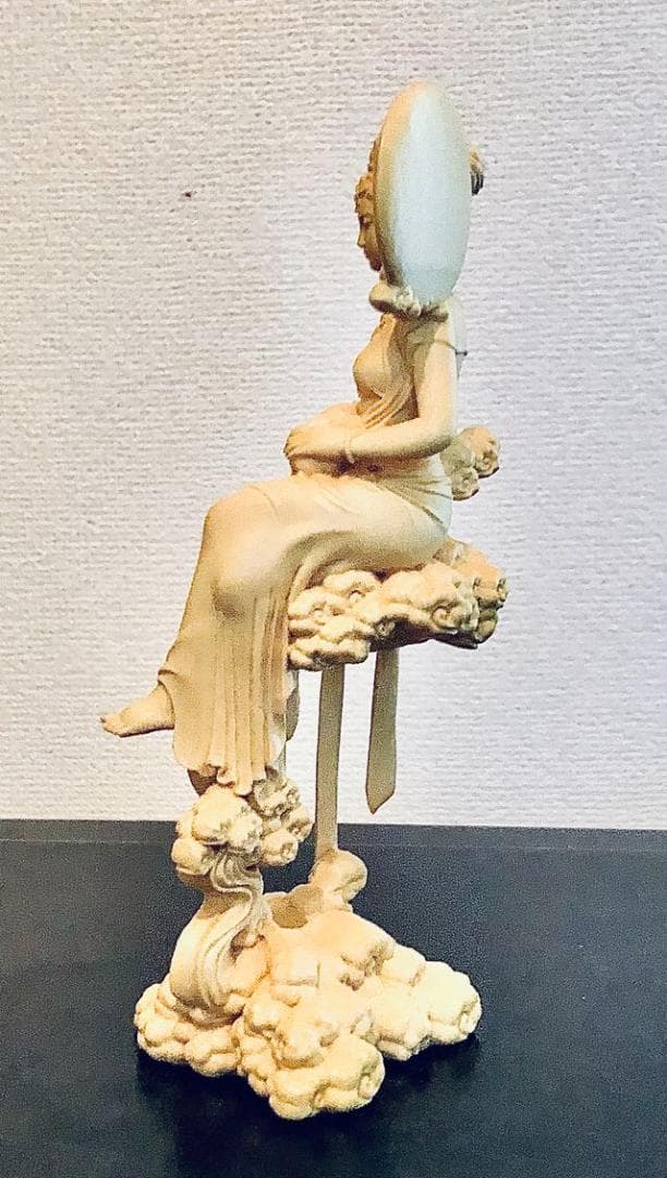 柘植 美人像 嫦娥