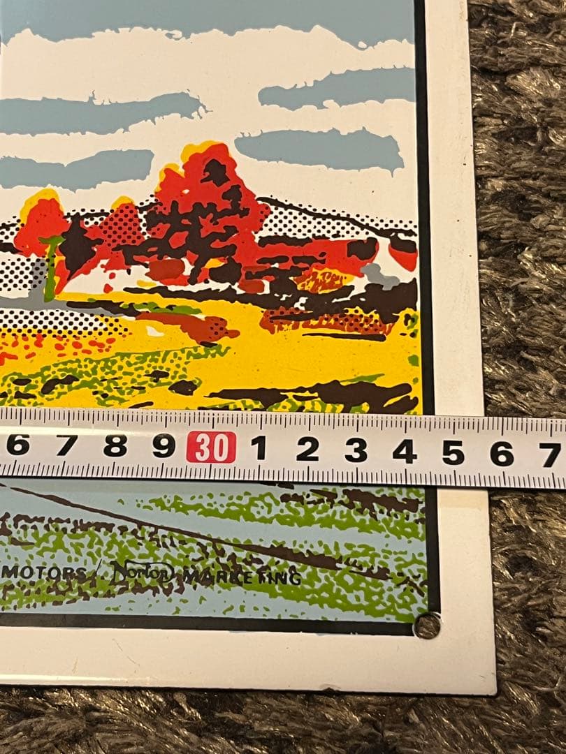 BSA メタルサイン看板 大型 60年代〜 アンティーク ヴィンテージ 鉄製