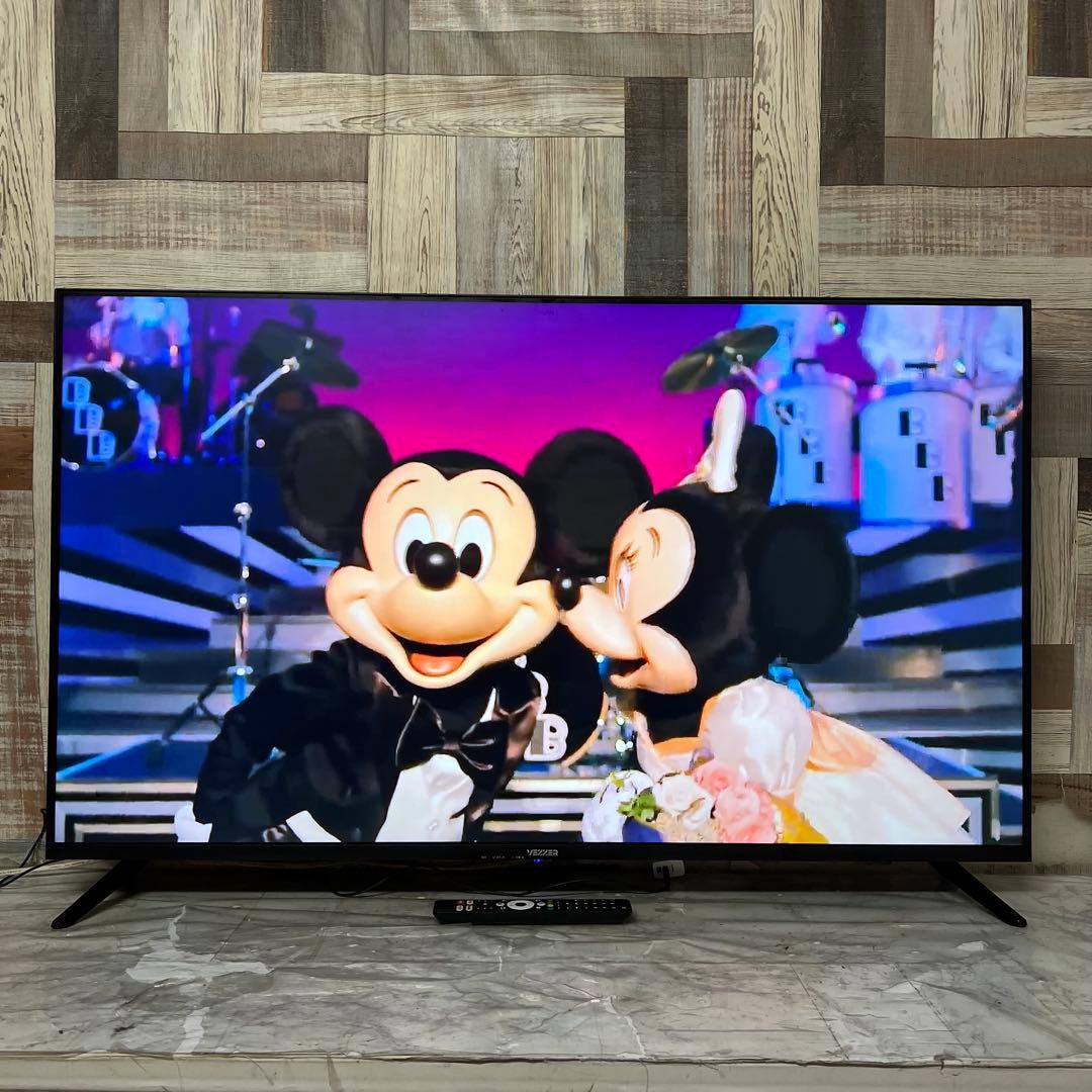 全国送料込❣️2年前購入VEZZER50型4KチューナーレスGoogleTVアプリ