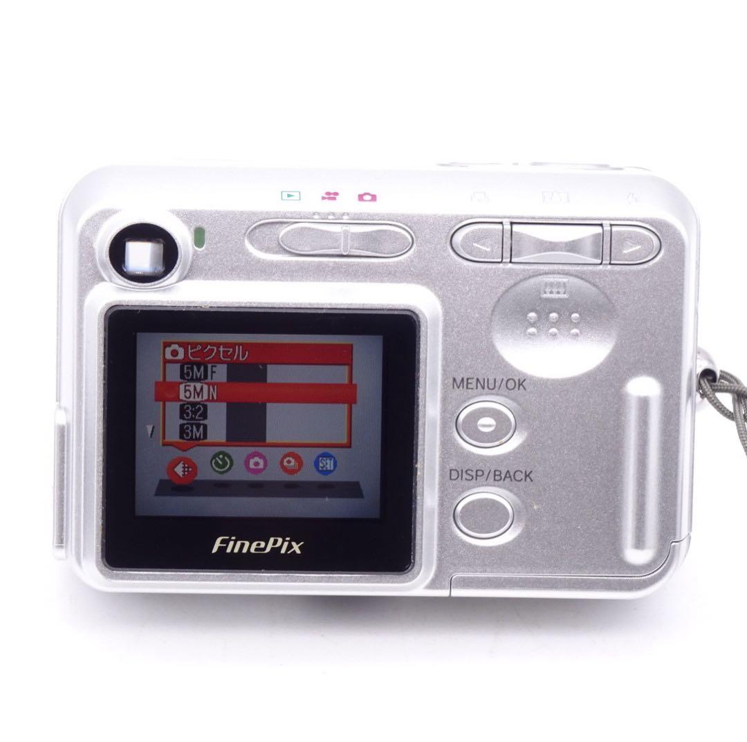 【動作確認済】 FUJIFILM FinePix A350 オールドコンデジ