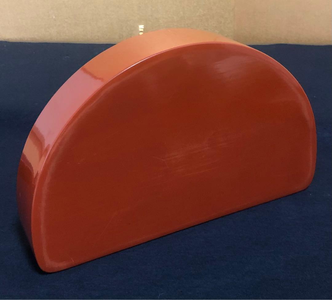 《レ》輪島塗 半月弁当10客 古今堂造 木製漆器 共箱　260302こ3