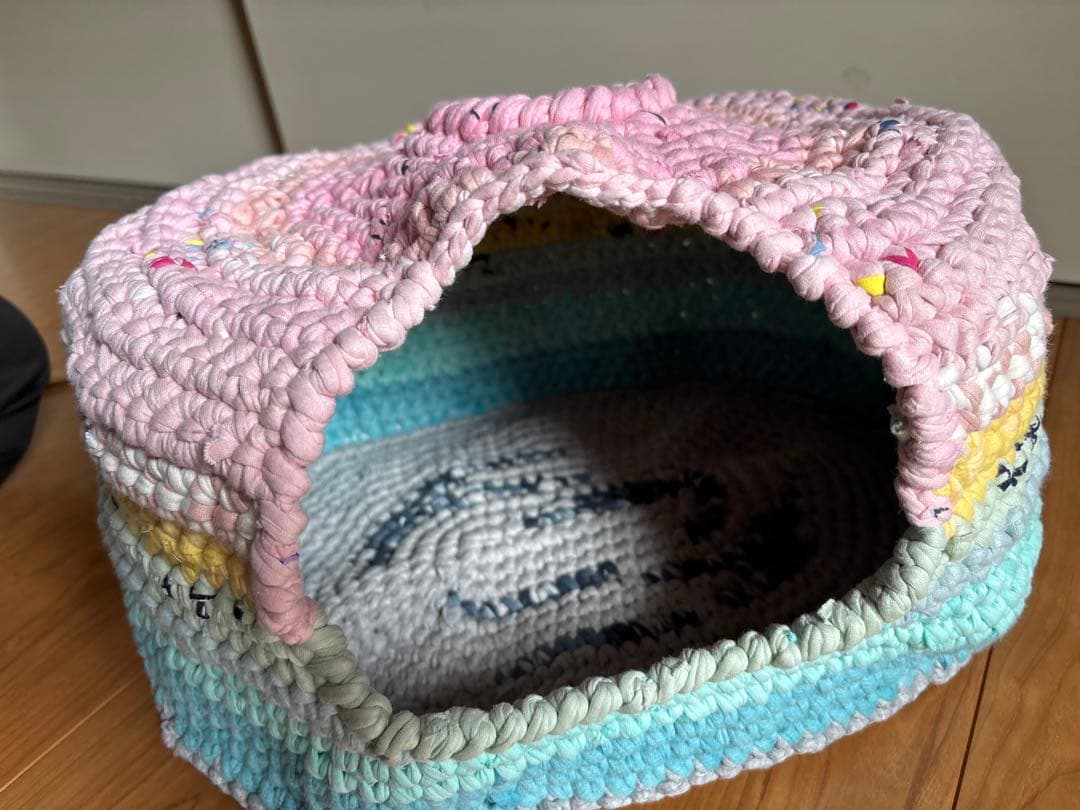 猫ちぐら（ハンドメイド）　綿100% １点もの！