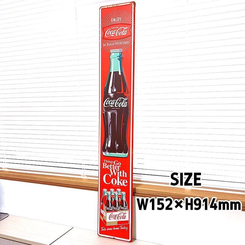 ブリキ看板 ガレージ レトロ コカコーラ アメリカン 雑貨 COCA COLA