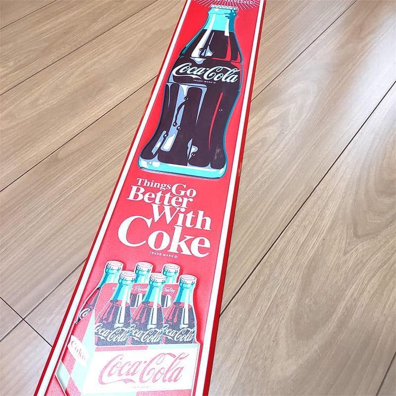 ブリキ看板 ガレージ レトロ コカコーラ アメリカン 雑貨 COCA COLA