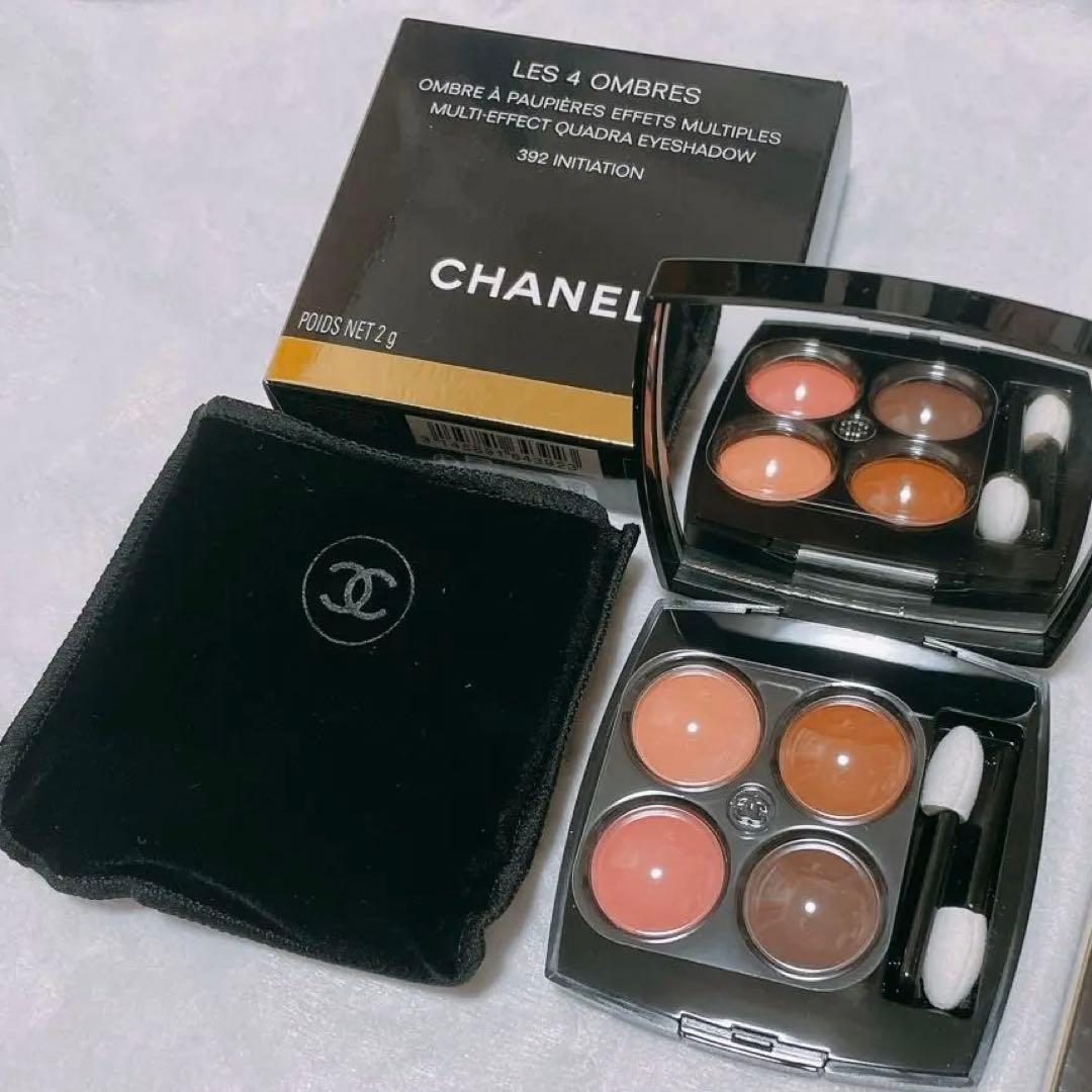CHANEL アイシャドウ　レキャトルオンブル392 イニシアシオンシャネル限定