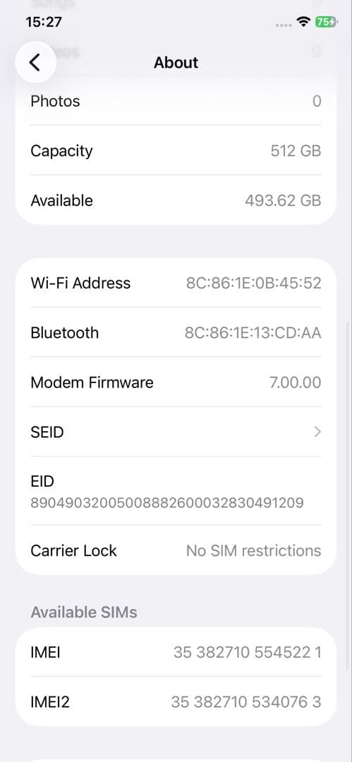 【美品　交換品】iPhone 11pro 512GB　ゴールド