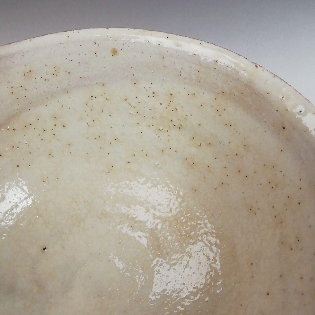 Ｗ２４１　茶碗　『粉引茶碗』『牧勇吉 作』　共箱　抹茶碗　茶道具