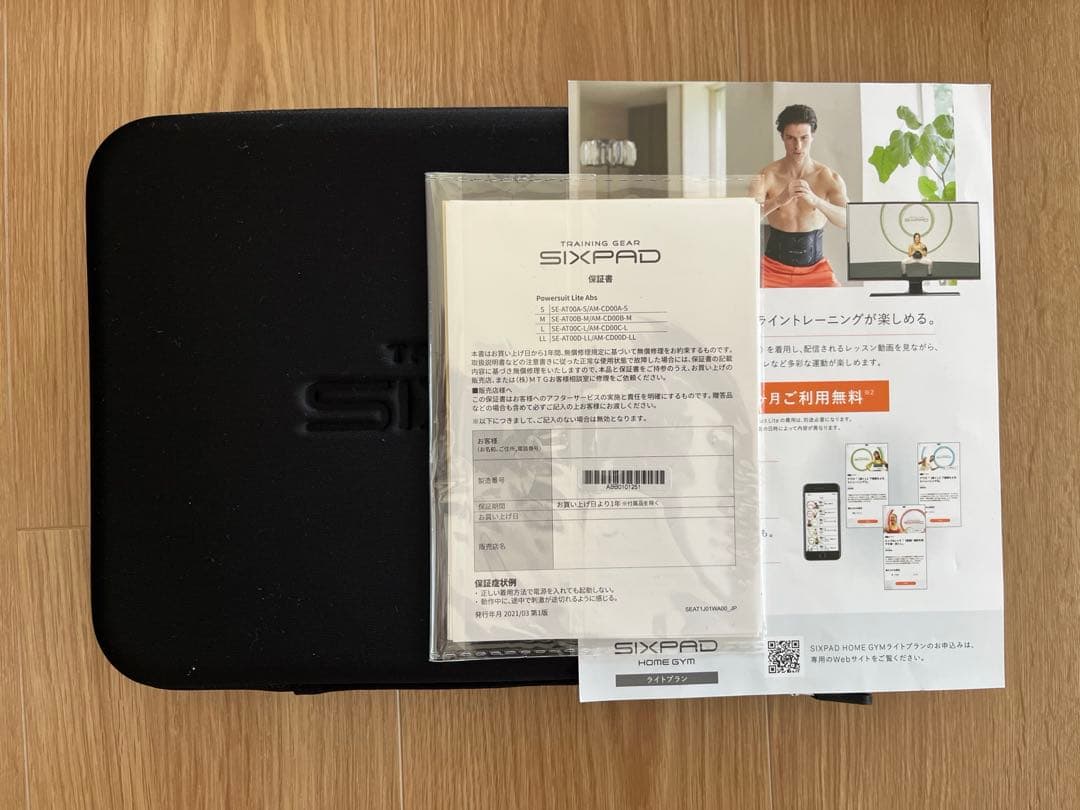 【中古】SIXPAD パワースーツ アブズ　Mサイズ
