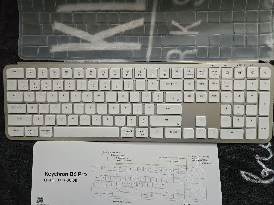 Keychron B6 Proシルバー英語(US)配列