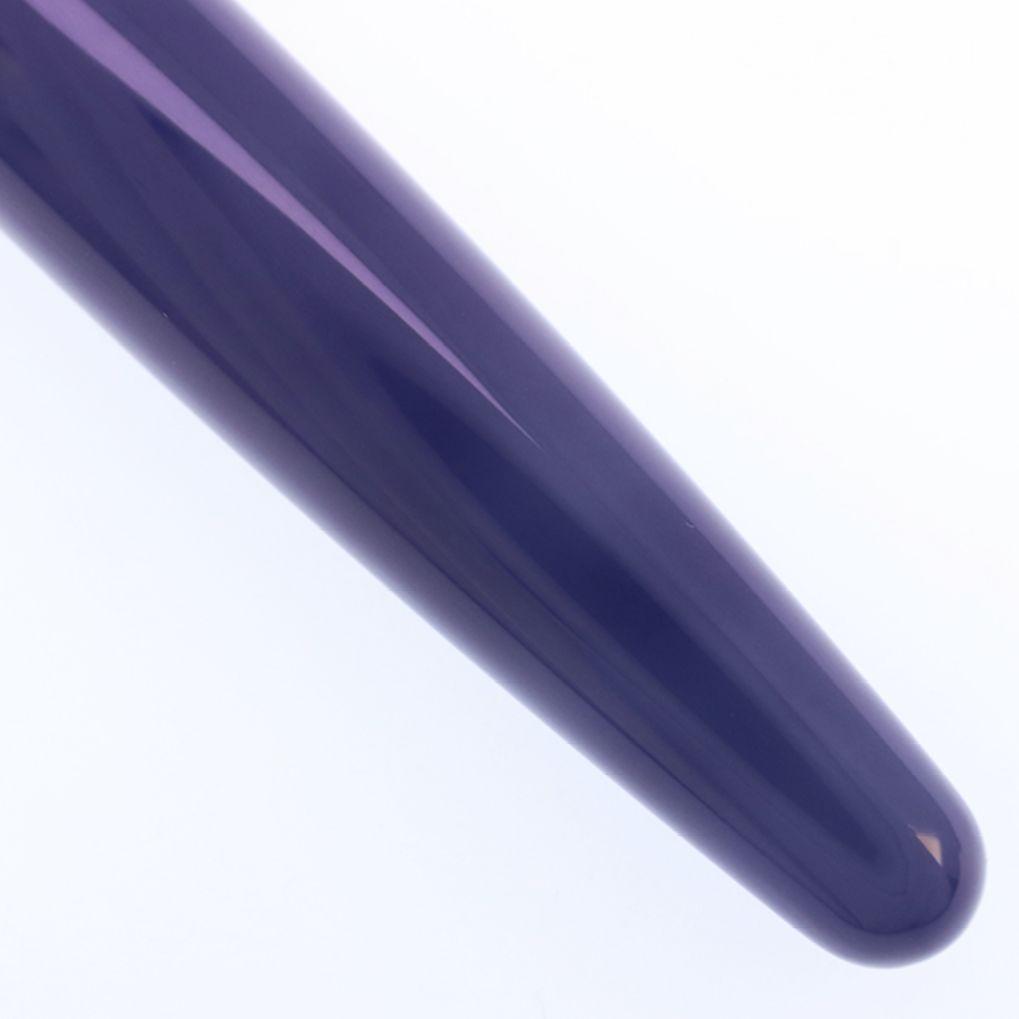 【中屋万年筆】 注文不可色：菖蒲 シガーロング中字　NAKAYA