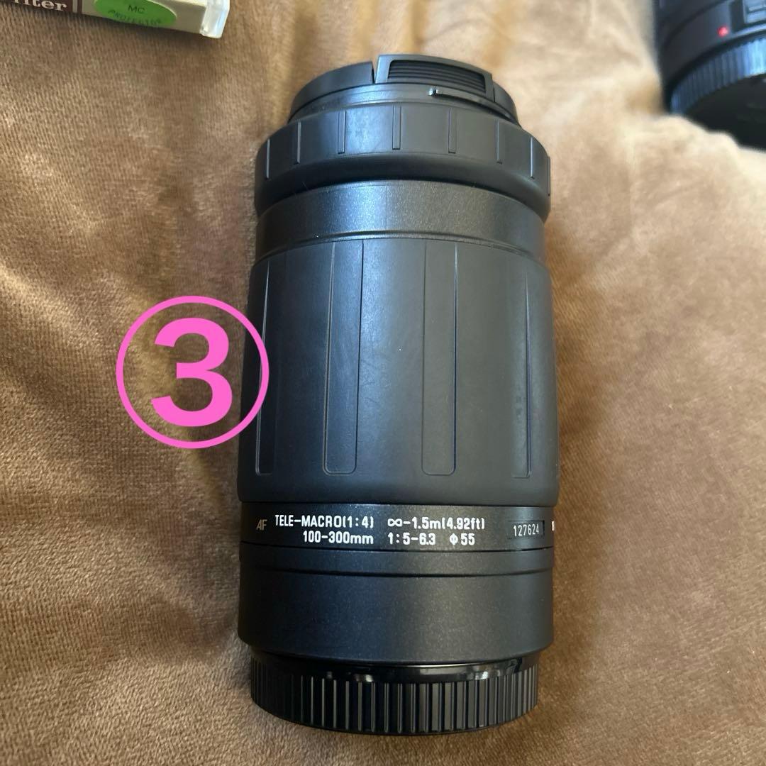 フィルムカメラ　CANON 一眼レフレンズ　SIGMA TAMRON まとめ売り