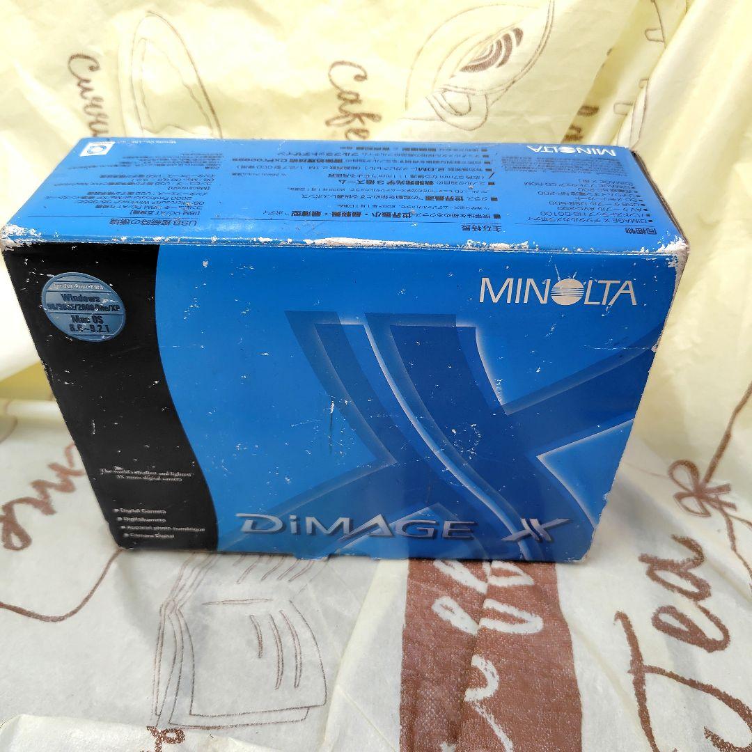 MINOLTA DiMAGE X シルバー 本体・付属品一式